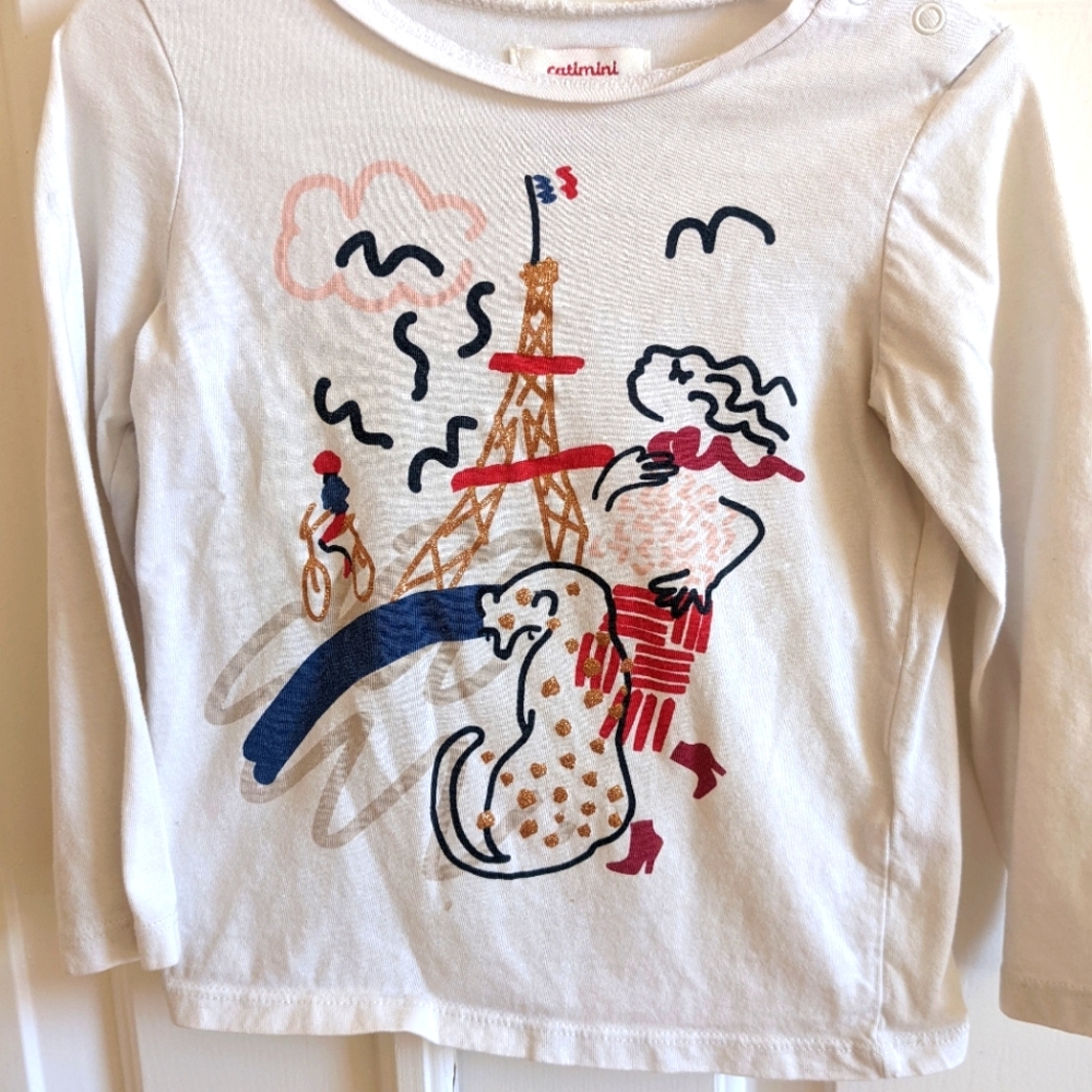 Girls Catimini shirt